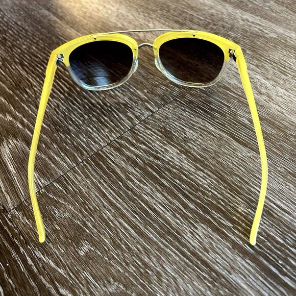 EUC Smith Optics Clayton Carbonic Lemon Yellow Crystal Sunglasses Gradien Unisex - Picture 11 of 16
